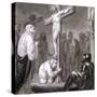 The Crucifixion, C1810-C1844-Henry Corbould-Stretched Canvas