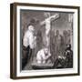 The Crucifixion, C1810-C1844-Henry Corbould-Framed Giclee Print