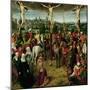 The Crucifixion, Central Panel of a Triptych-Hans Memling-Mounted Giclee Print