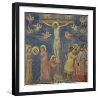 The Crucifixion, circa 1305-Giotto di Bondone-Framed Giclee Print