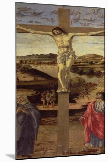 The Crucifixion, circa 1455-Gentile Bellini-Mounted Giclee Print