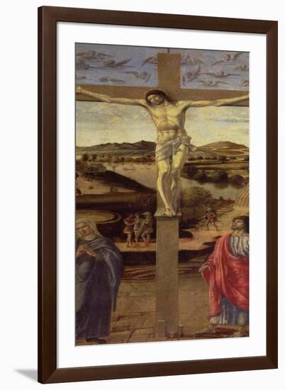 The Crucifixion, circa 1455-Gentile Bellini-Framed Giclee Print