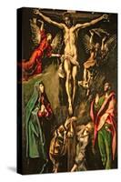 The Crucifixion, circa 1584-1600-El Greco-Stretched Canvas