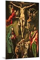 The Crucifixion, circa 1584-1600-El Greco-Mounted Giclee Print