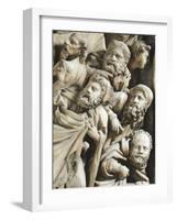 The Crucifixion, Detail from Pergamon or Pulpit-Nicola Pisano-Framed Giclee Print