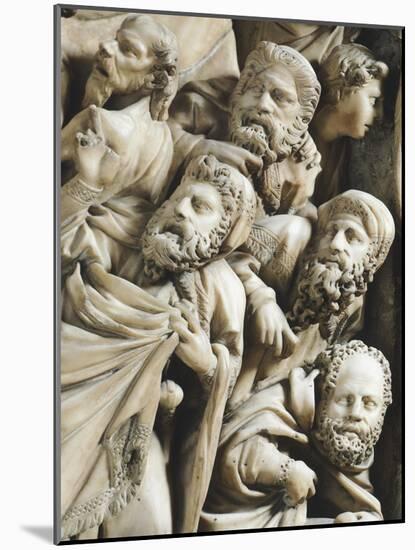 The Crucifixion, Detail from Pergamon or Pulpit-Nicola Pisano-Mounted Giclee Print