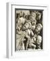 The Crucifixion, Detail from Pergamon or Pulpit-Nicola Pisano-Framed Giclee Print