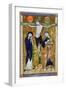 The Crucifixion, from a Psalter, C.1215 (Vellum)-French-Framed Giclee Print