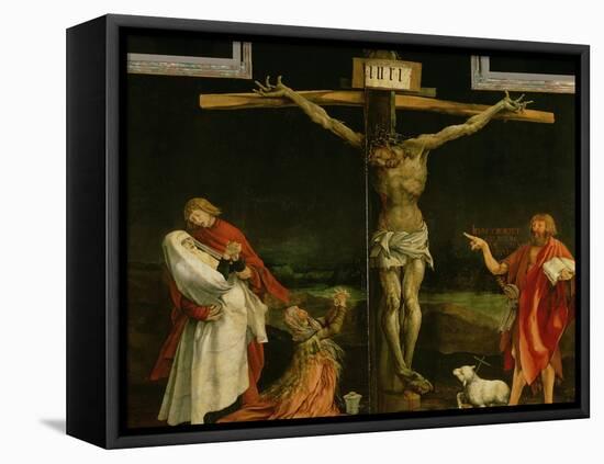 The Crucifixion, from the Isenheim Altarpiece, circa 1512-15-Matthias Grünewald-Framed Stretched Canvas