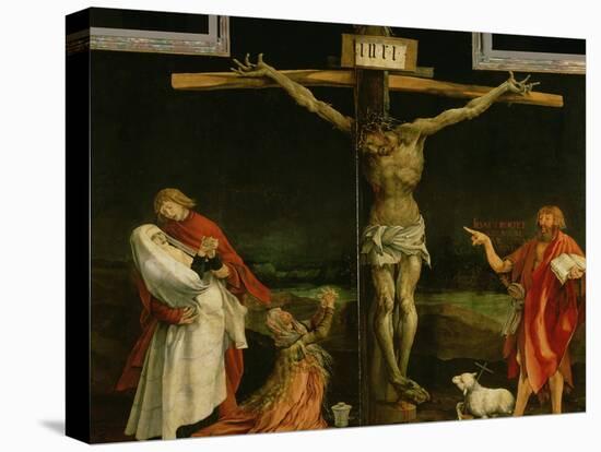 The Crucifixion, from the Isenheim Altarpiece, circa 1512-15-Matthias Grünewald-Stretched Canvas