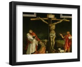 The Crucifixion, from the Isenheim Altarpiece, circa 1512-15-Matthias Grünewald-Framed Giclee Print