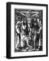 The Crucifixion, from the Small Passion, C.1509-11-Albrecht Dürer-Framed Giclee Print