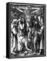 The Crucifixion, from the Small Passion, C.1509-11-Albrecht Dürer-Framed Stretched Canvas