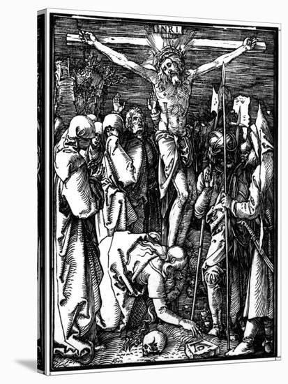 The Crucifixion, from the Small Passion, C.1509-11-Albrecht Dürer-Stretched Canvas