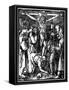 The Crucifixion, from the Small Passion, C.1509-11-Albrecht Dürer-Framed Stretched Canvas
