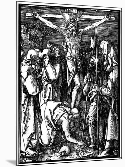 The Crucifixion, from the Small Passion, C.1509-11-Albrecht Dürer-Mounted Giclee Print