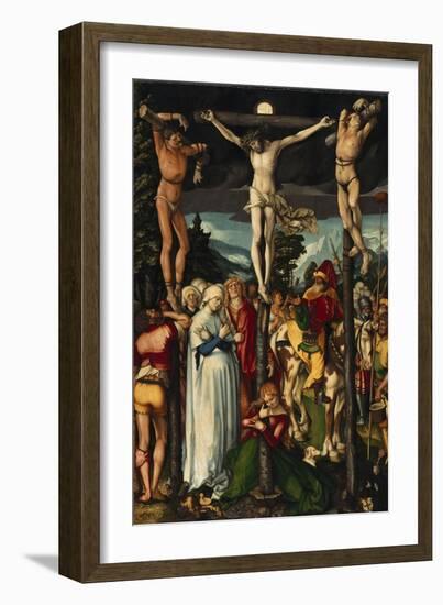 The Crucifixion of Christ, 1512-Hans Baldung-Framed Giclee Print