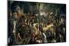 The Crucifixion of Christ, 1565-Jacopo Robusti Tintoretto-Mounted Giclee Print