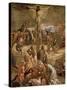 The Crucifixion of Christ, 1565-Jacopo Robusti Tintoretto-Stretched Canvas