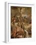 The Crucifixion of Christ, 1565-Jacopo Robusti Tintoretto-Framed Giclee Print