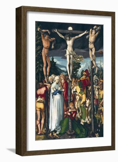 The Crucifixion of Christ-Hans Baldung Grien-Framed Giclee Print