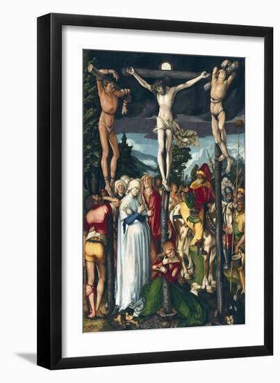 The Crucifixion of Christ-Hans Baldung Grien-Framed Giclee Print