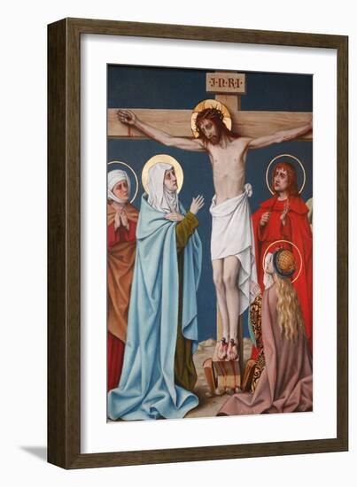 The Crucifixion of Jesus, Holy Blood Basilica, Bruges, West Flanders, Belgium, Europe-Godong-Framed Photographic Print