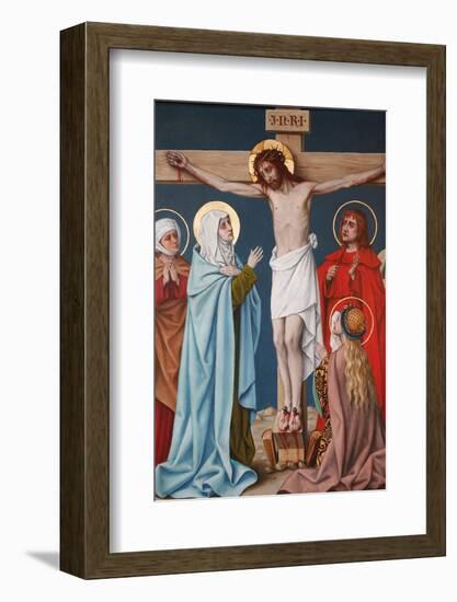 The Crucifixion of Jesus, Holy Blood Basilica, Bruges, West Flanders, Belgium, Europe-Godong-Framed Photographic Print