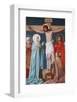 The Crucifixion of Jesus, Holy Blood Basilica, Bruges, West Flanders, Belgium, Europe-Godong-Framed Photographic Print