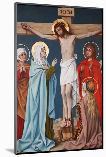 The Crucifixion of Jesus, Holy Blood Basilica, Bruges, West Flanders, Belgium, Europe-Godong-Mounted Photographic Print