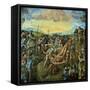 The Crucifixion of Saint Peter-Michelangelo-Framed Stretched Canvas