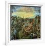 The Crucifixion of Saint Peter-Michelangelo-Framed Giclee Print