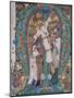 The Crucifixion of St. Andrew, 1440-50 (Tempera and Gold Leaf on Parchment)-null-Mounted Giclee Print