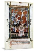 The Crucifixion of St Denis, 1317-null-Stretched Canvas