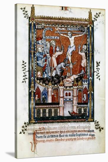 The Crucifixion of St Denis, 1317-null-Stretched Canvas