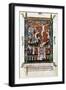 The Crucifixion of St Denis, 1317-null-Framed Giclee Print