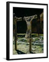 The Crucifixion, or Golgotha, 1893-Nikolai Nikolaevich. Ge-Framed Giclee Print