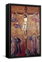 The Crucifixion, (Part of a Diptyc), Early 14th Century-Pacino di Bonaguida-Framed Stretched Canvas