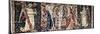 The Crucifixion, tapestry, France, end of 15th or beginning of 16th century-Werner Forman-Mounted Photographic Print