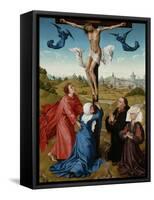 The Crucifixion (The Crucifixion Triptyc), C. 1440-Rogier van der Weyden-Framed Stretched Canvas