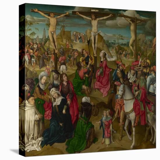 The Crucifixion (Triptych: Scenes from the Passion of Christ, Central Pane), C. 1510-null-Stretched Canvas