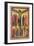 The Crucifixion with Holy Women, Mourners, Christ on the Road to Calvary and the Deposition, Right-Bonaventura Berlinghieri-Framed Giclee Print