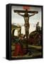 The Crucifixion with Mary Magdalene, C.1500-05-Luca Signorelli-Framed Stretched Canvas