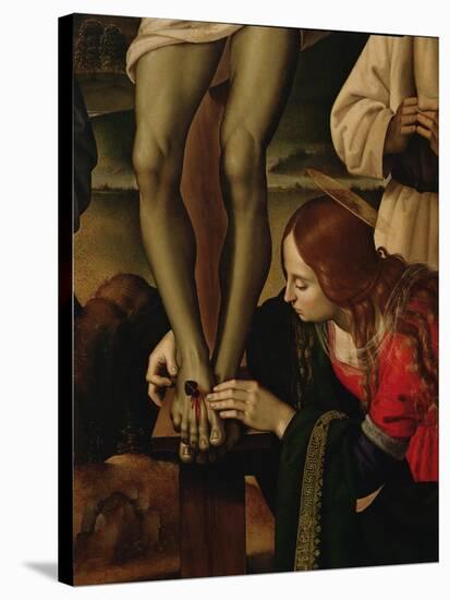 The Crucifixion with Saints, c.1480-1500-Pietro Perugino-Stretched Canvas