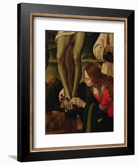 The Crucifixion with Saints, c.1480-1500-Pietro Perugino-Framed Giclee Print