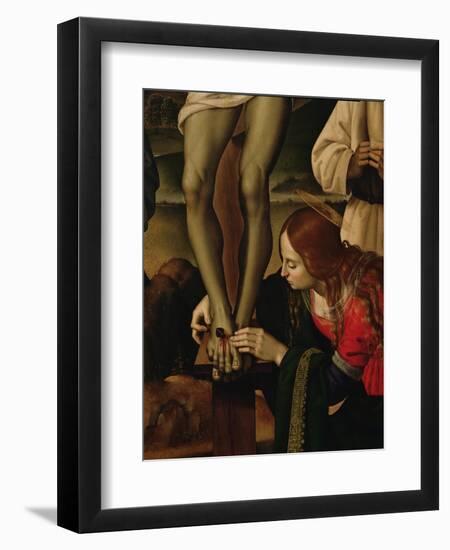 The Crucifixion with Saints, c.1480-1500-Pietro Perugino-Framed Giclee Print