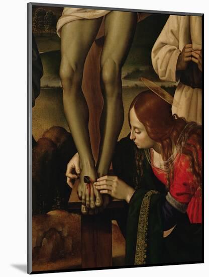 The Crucifixion with Saints, c.1480-1500-Pietro Perugino-Mounted Giclee Print