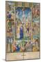 The Crucifixion with Six Scenes from the Passion of Christ-null-Mounted Giclee Print