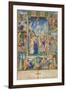 The Crucifixion with Six Scenes from the Passion of Christ-null-Framed Giclee Print