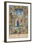 The Crucifixion with Six Scenes from the Passion of Christ-null-Framed Giclee Print